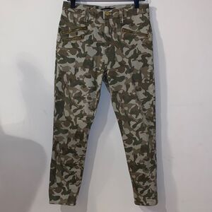 Ramy Brook Trendy Camo Cropped Skinny Cara Jeans Size 26 Made in USA Like New